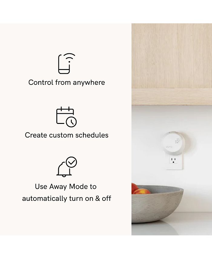 Pura Smart Fragrance Diffuser Device Set Home Scent Diffuser with