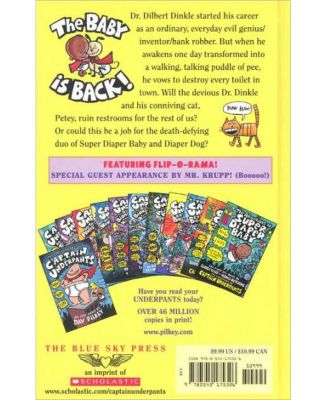 Super Diaper Baby 2- The Invasion of the Potty Snatchers Captain Underpants Series by Dav Pilkey