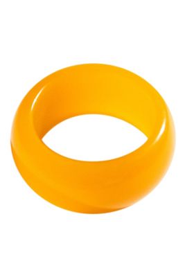 Mandarin — Orange jade stone ring - Orange