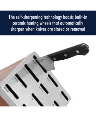 HENCKELS Solution Self-Sharpening Knife Block Set, 20 Piece