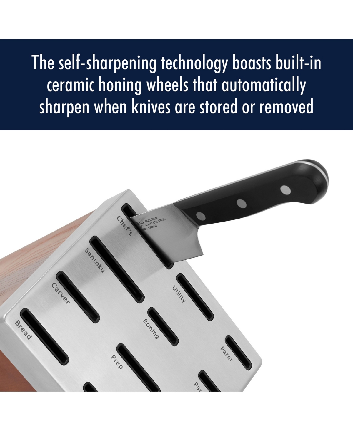 J.a. Henckels Henckels Solution Self-sharpening Knife Block Set, 20 Piece