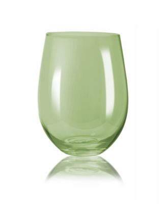 Carnival Stemless 19 oz Wine Glasses, Set of 4