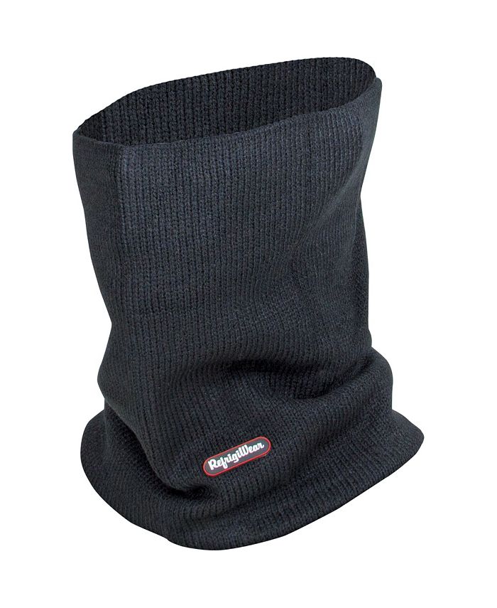 RefrigiWear Men's Warm Double Layer Acrylic Knit Neck Gaiter Face Mask