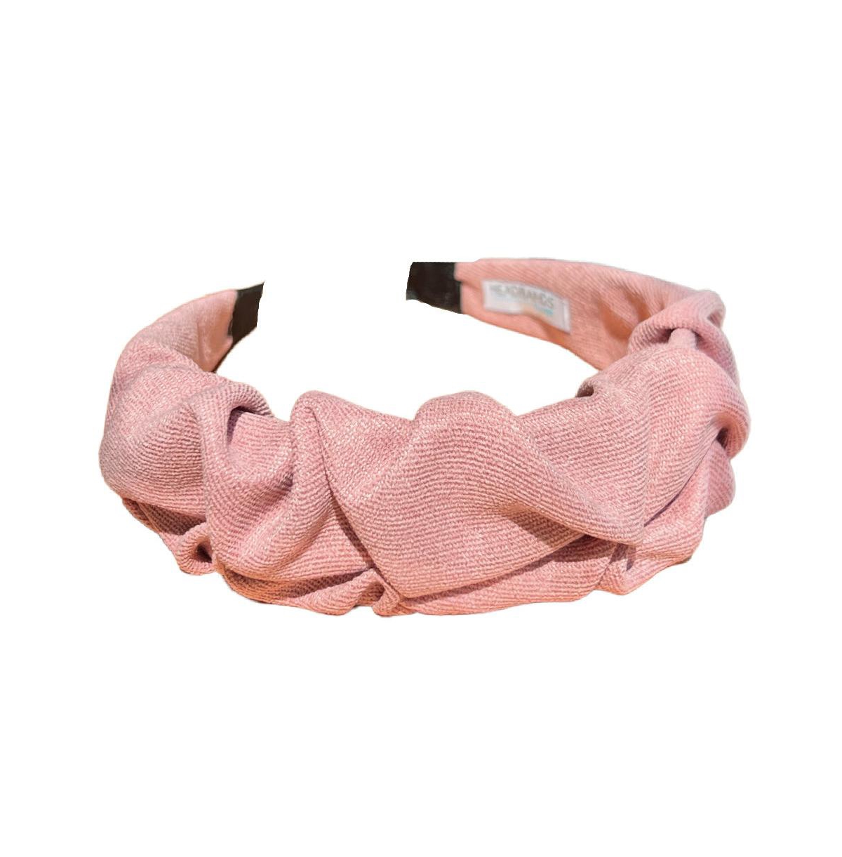 Women's Traditional Textured Headband - Light Pink - Pink