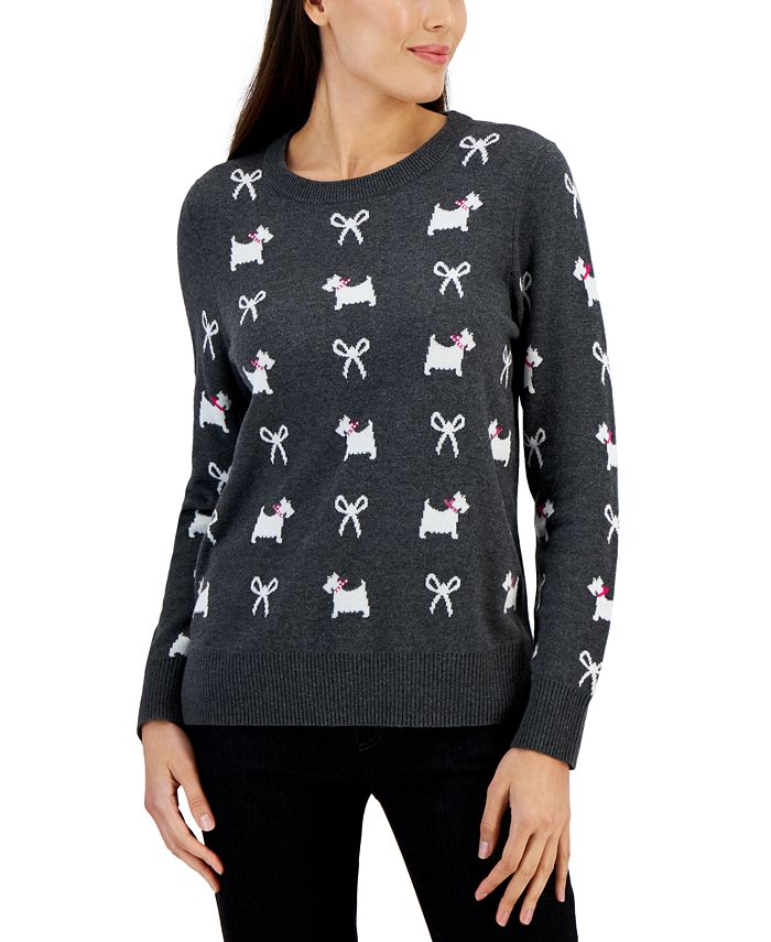 Macys best sale petite sweatshirts