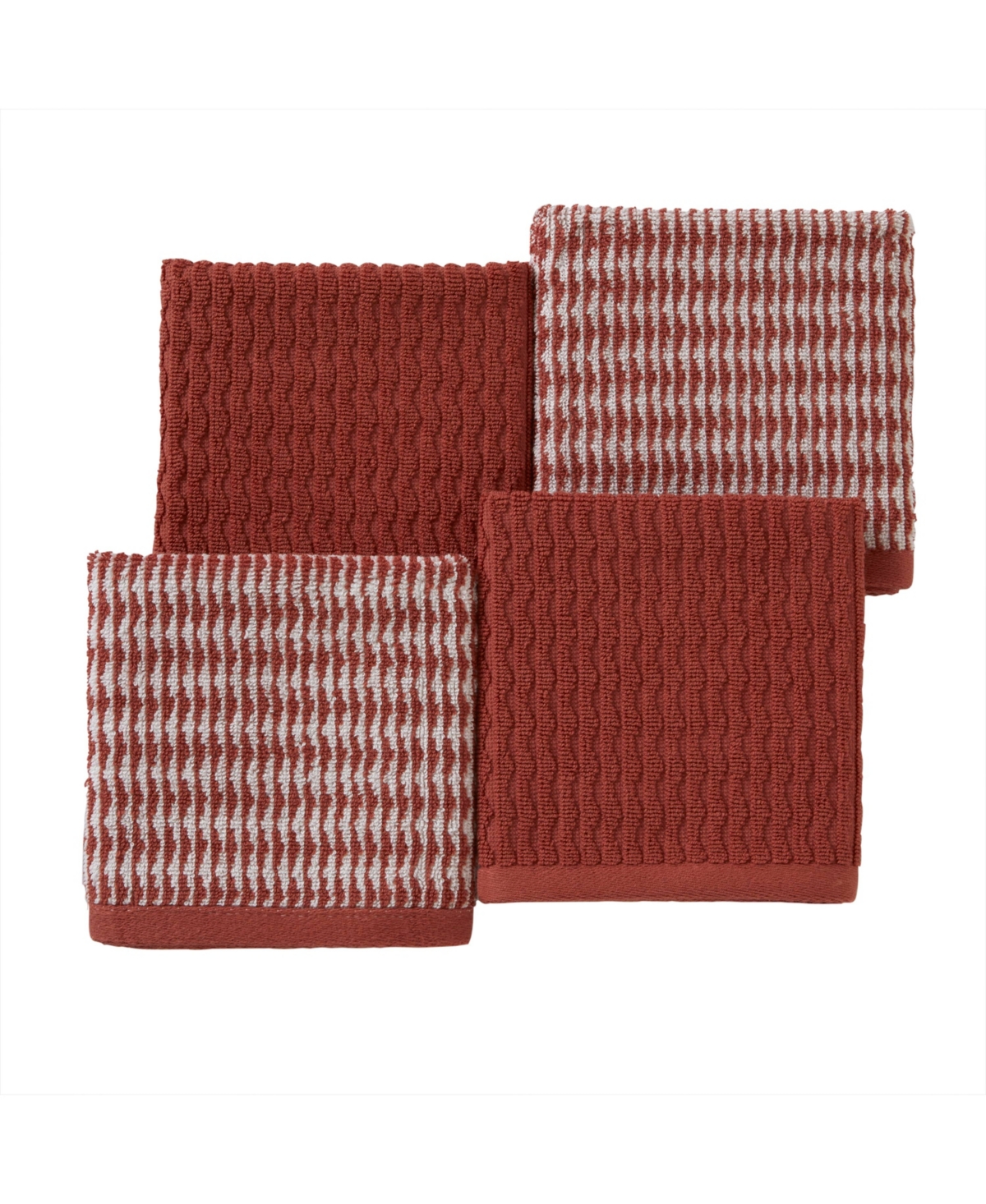 Skl Home Long Borough Turkish Cotton 4 Piece Set, 12