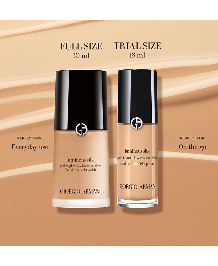 Armani Luminous Silk Perfect Glow Flawless OilFree Foundation Macy's