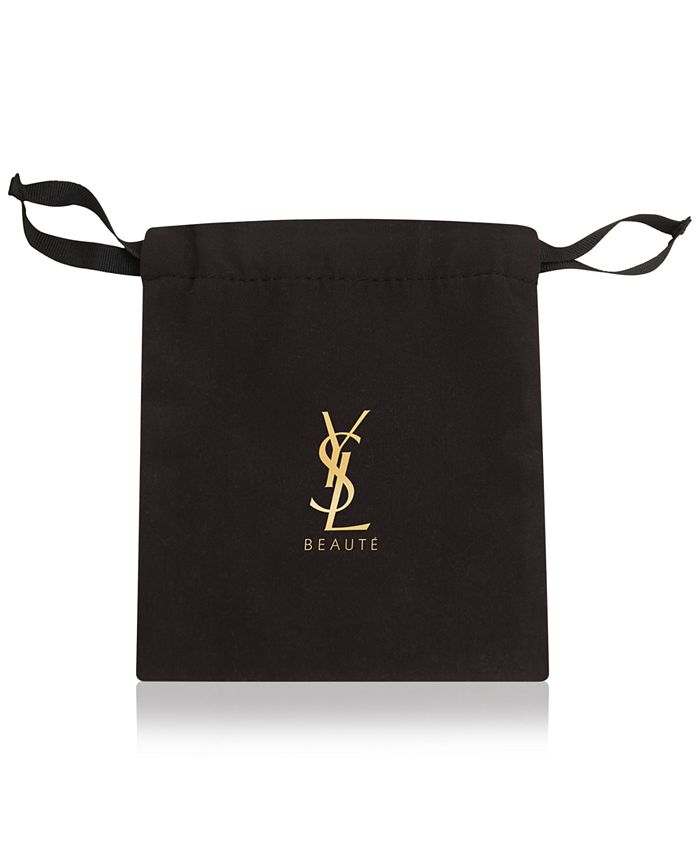 Yves Saint Laurent YSL Beauty Makeup Cosmetic Bag Travel Pouch Black