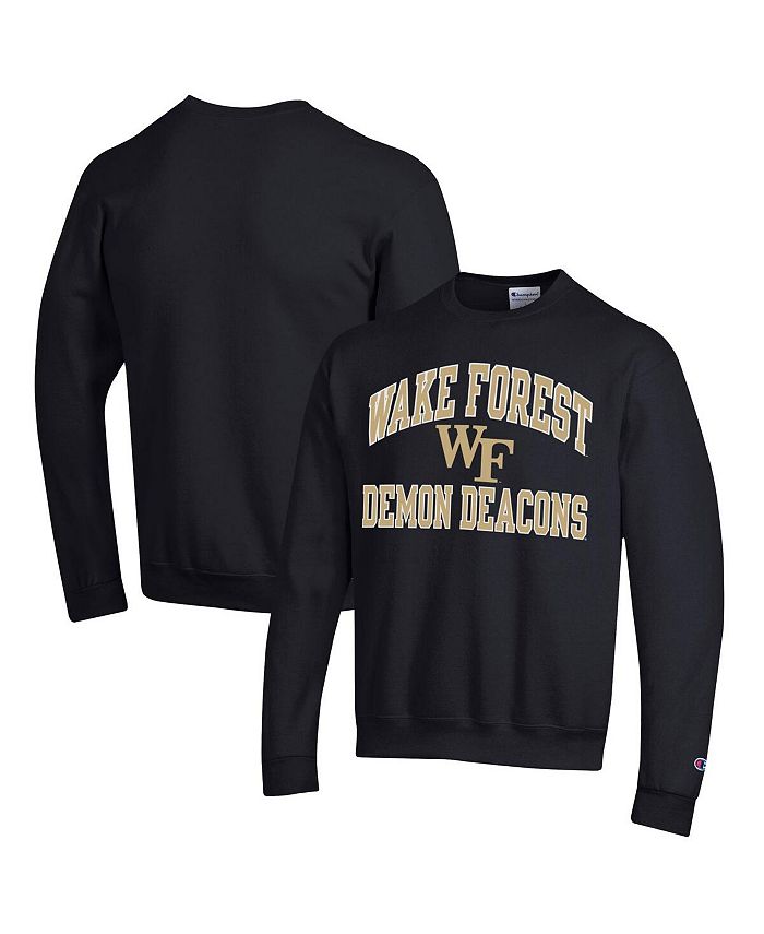 Champion Men s Black Wake Forest Demon Deacons High Motor Pullover