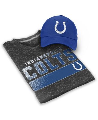 Men's Fanatics Heathered Gray, Royal Indianapolis Colts T-shirt and ...