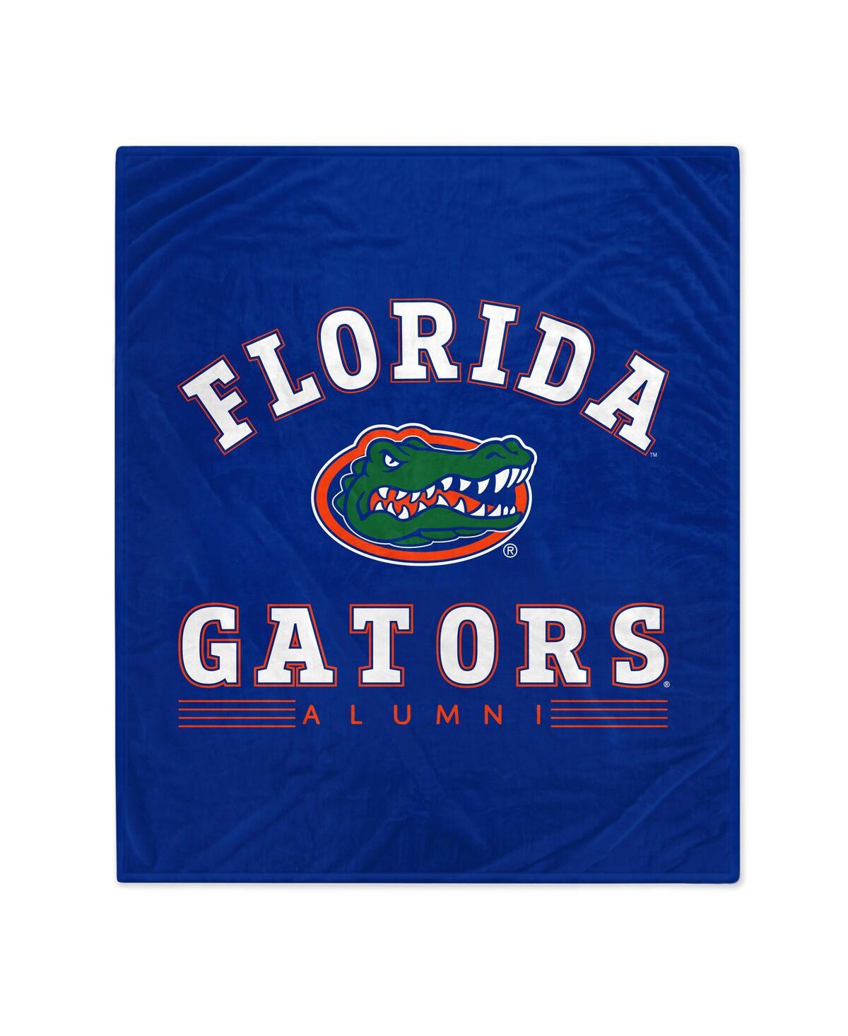 Pegasus Home Fashions Florida Gators 60'' X 70'' Alumni Fleece Blanket In Navy