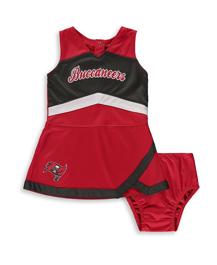 Outerstuff Girls Toddler Scarlet San Francisco 49ers Cheer Captain