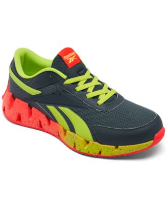 Reebok Big Kids Zig Dynamica 2 Running Sneakers from Finish Line - Macy's