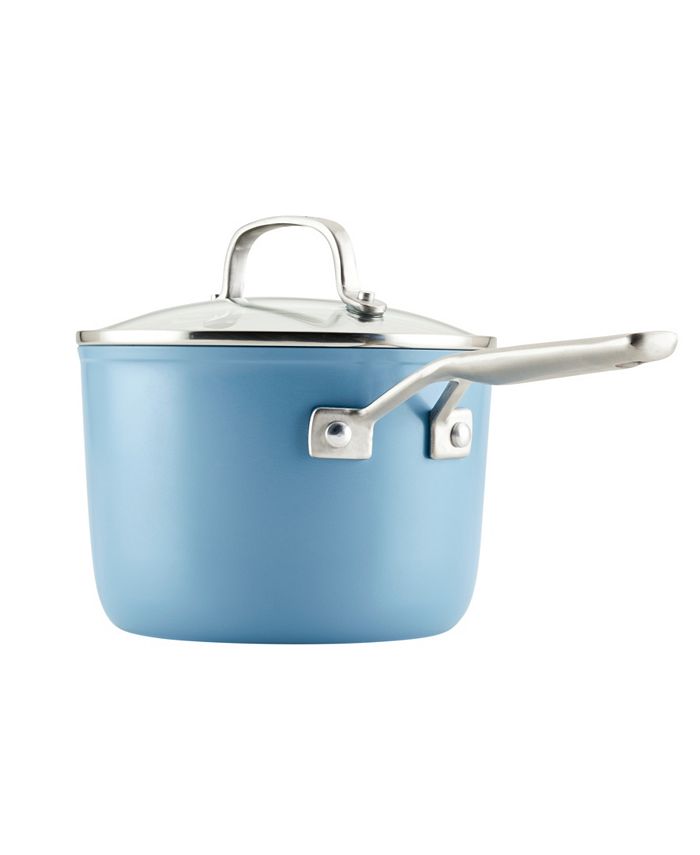 KitchenAid Hard Anodized Ceramic Nonstick 3 Quart Saucepan Macy's