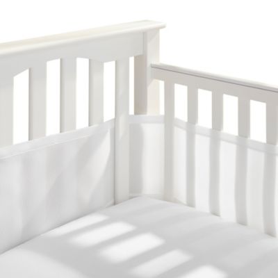Breathable Mesh Liner for Full-Size Cribs, Classic 3mm Mesh (Size 4FS Covers 3 or 4 Sides)