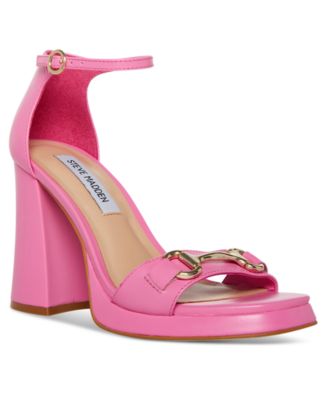 Steve Madden - Women's Cienna Embellished Two-Piece Platform Sandals