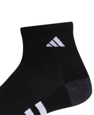 Men's 3-pk. Cushioned Quarter Logo Socks