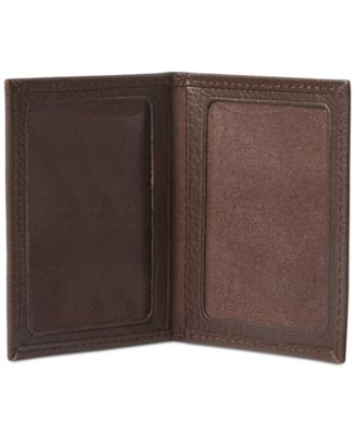 Men's Pebbled Leather Passcase