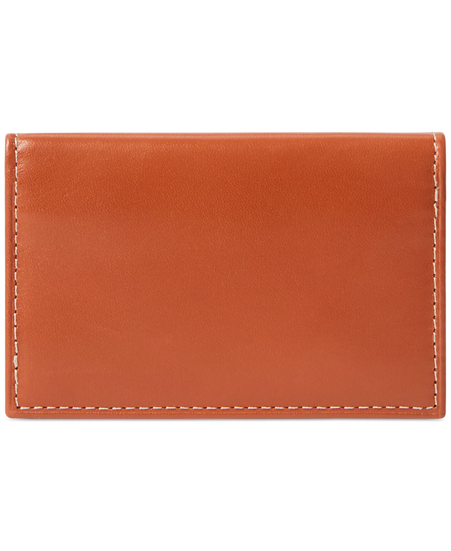 Men's Burnished Leather Card Wallet