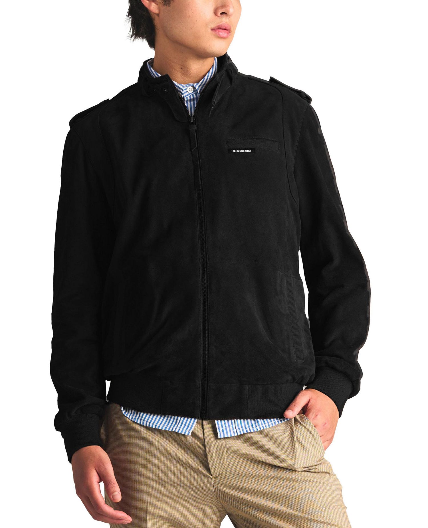 Men's Soft Suede Iconic Jacket