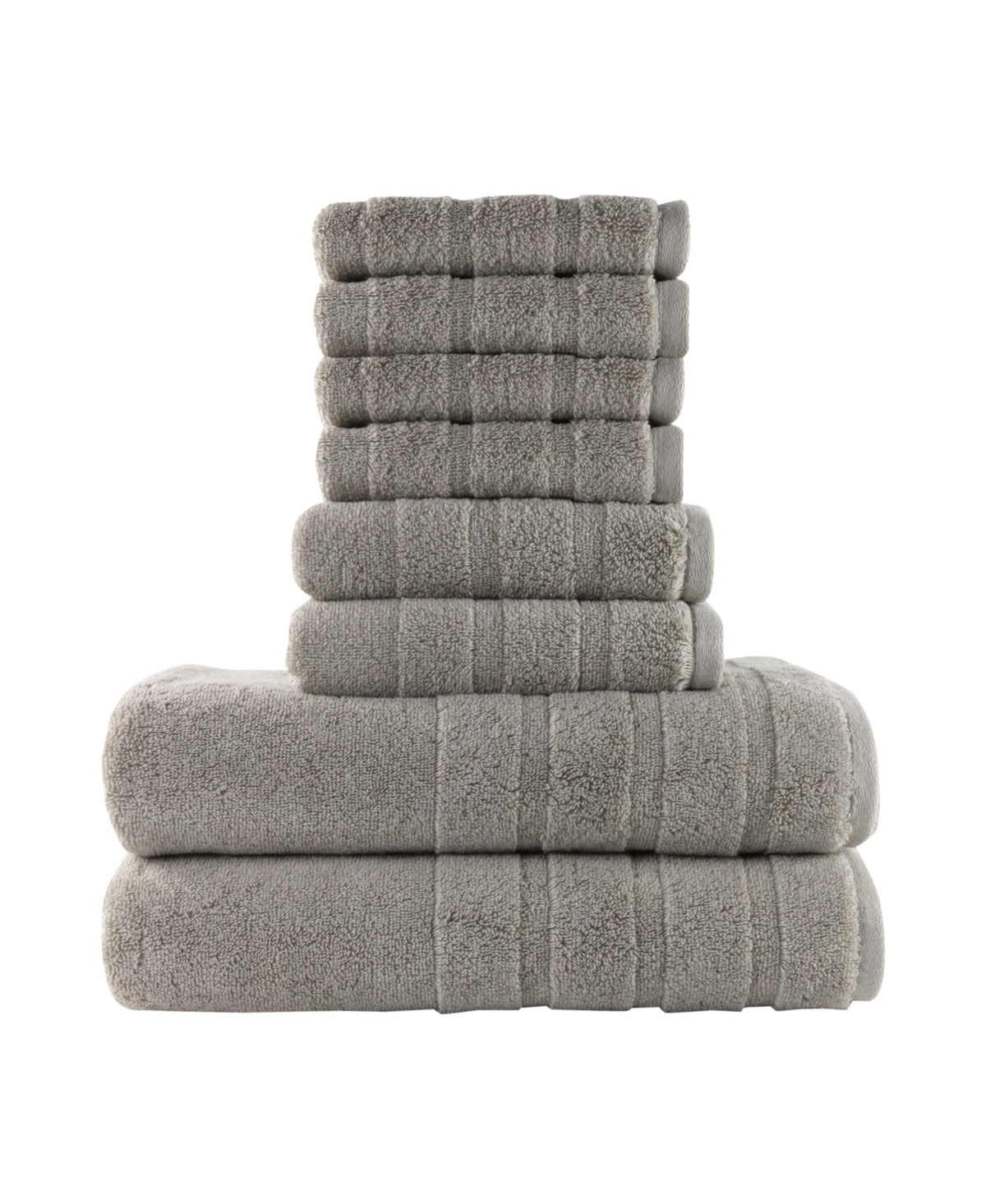 American Heritage Luxury 8-Piece Cotton Bath Towel Set
