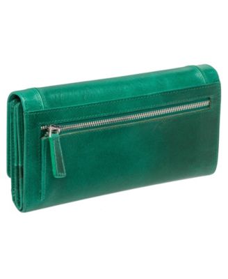 South Beach RFID Secure Quadruple Fold Wallet