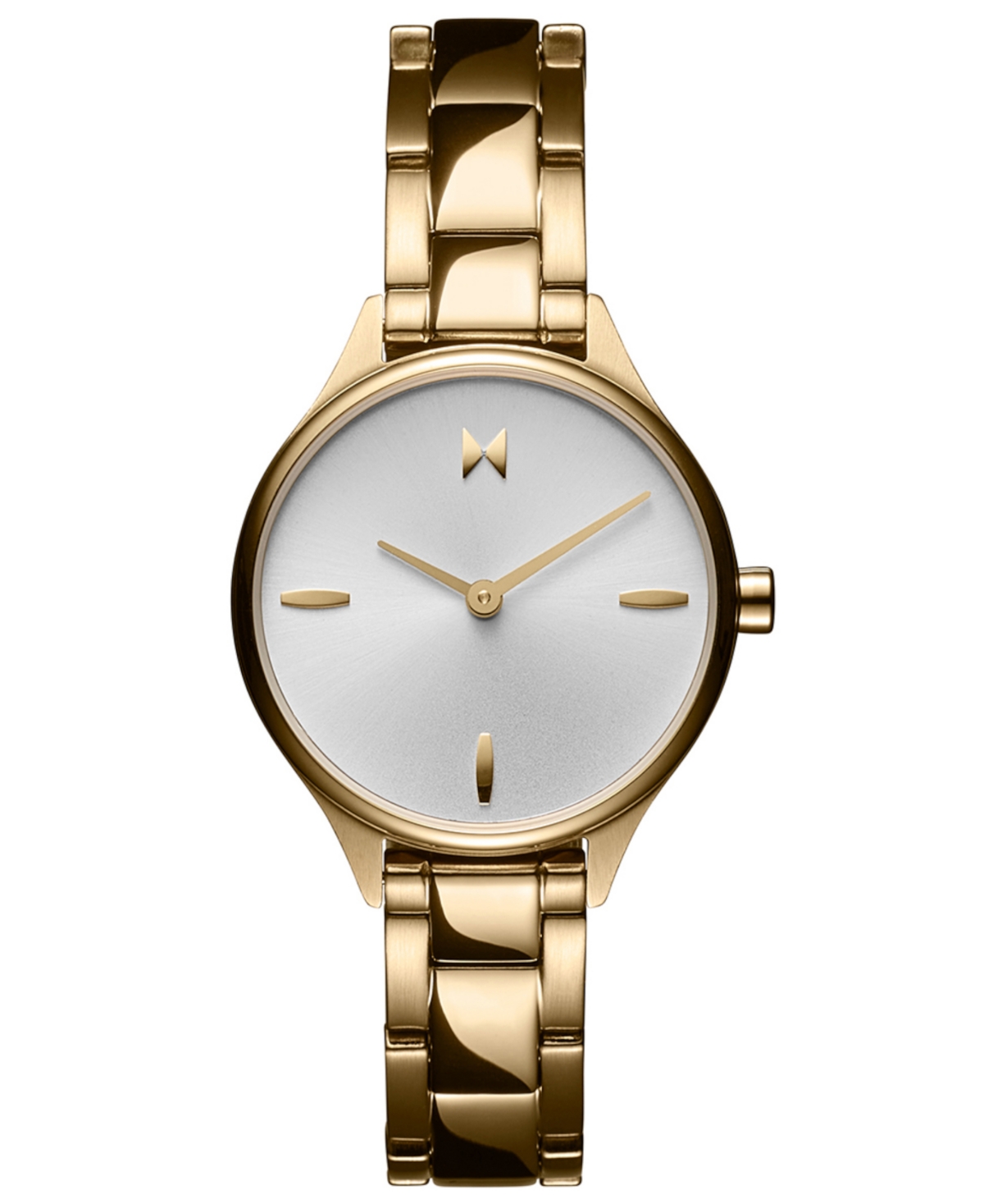 Mvmt Women's Reina Gold-tone Stainless Steel Bracelet Watch 30mm In White/gold