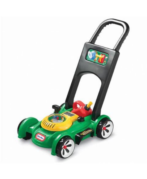 Детские игрушки Little Tikes Gas 'N Go Walking Push Lawn Mower, 2-Piece Set, Ages 18 Months+