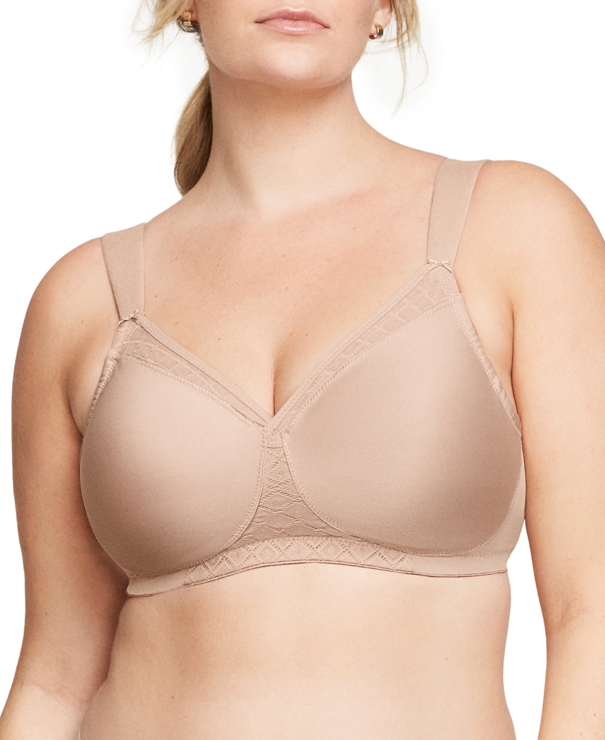 Women's Full Figure Plus Size MagicLift Front Close Support Bra