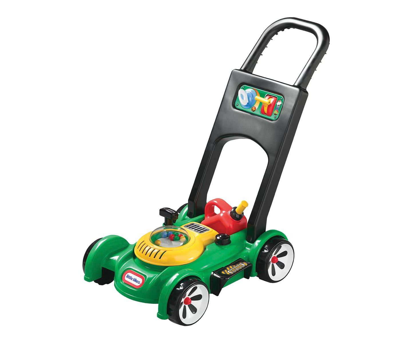 Детские игрушки Little Tikes Gas 'N Go Walking Push Lawn Mower, 2-Piece Set, Ages 18 Months+ — фото 4