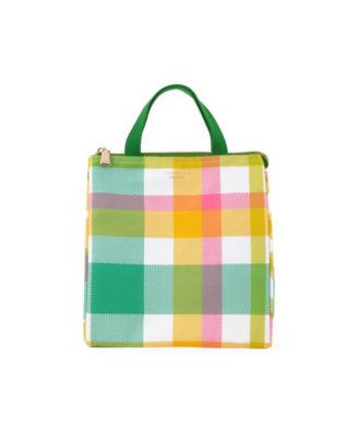 Kate Spade Garden Plaid Lunch Bag