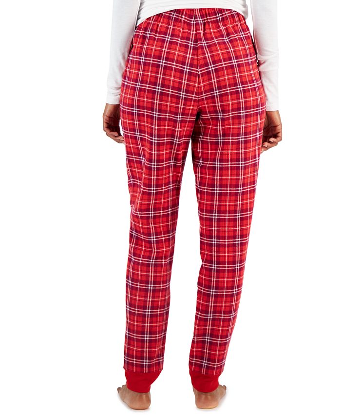 Jenni Women's Cotton Flannel Pajama Pants, Created for Macy's Macy's