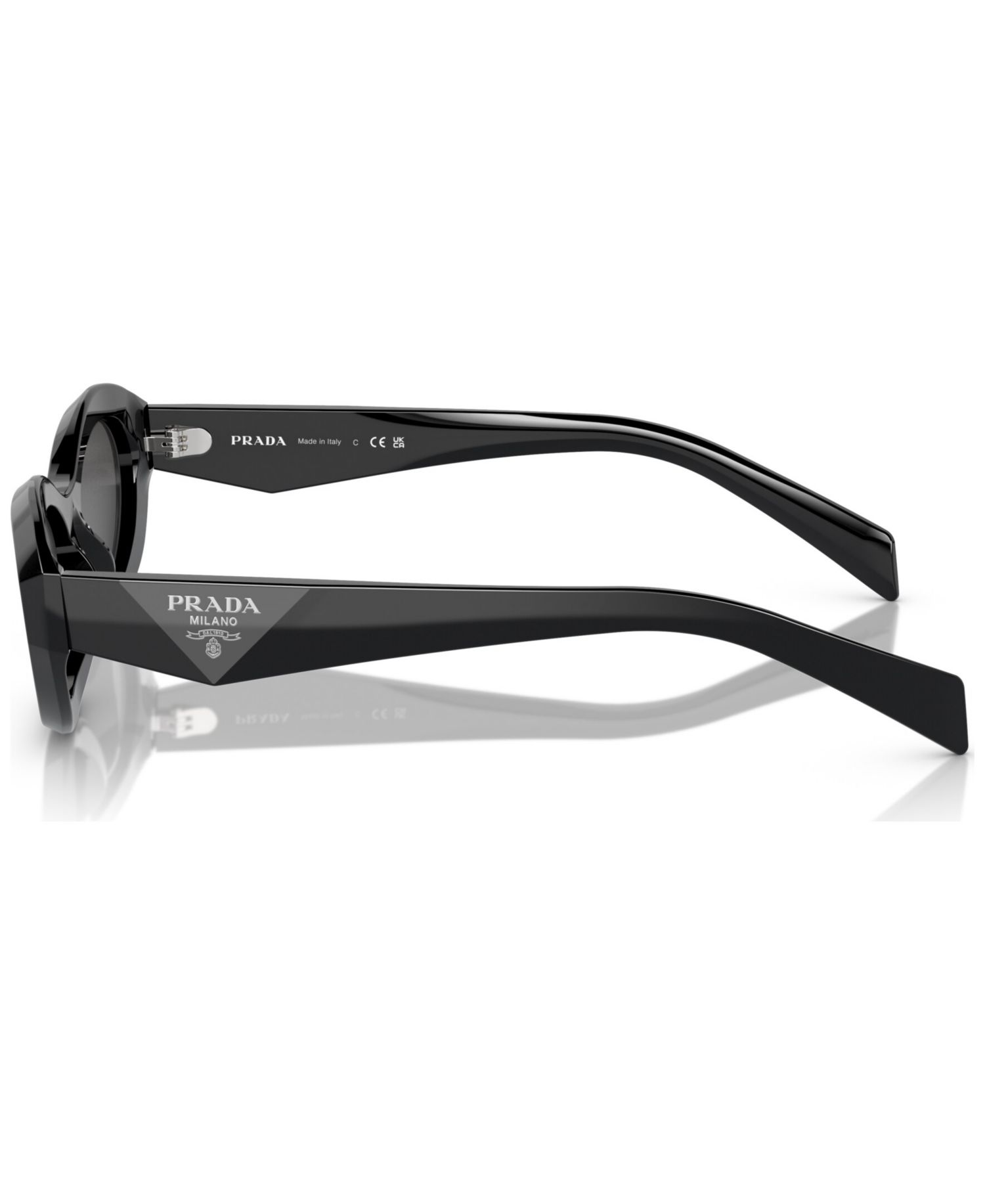 Irregular Low Bridge Women's Sunglasses, PR 26ZSF