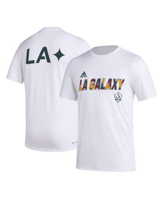 Men's White LA Galaxy Team Jersey Hook AEROREADY T-shirt