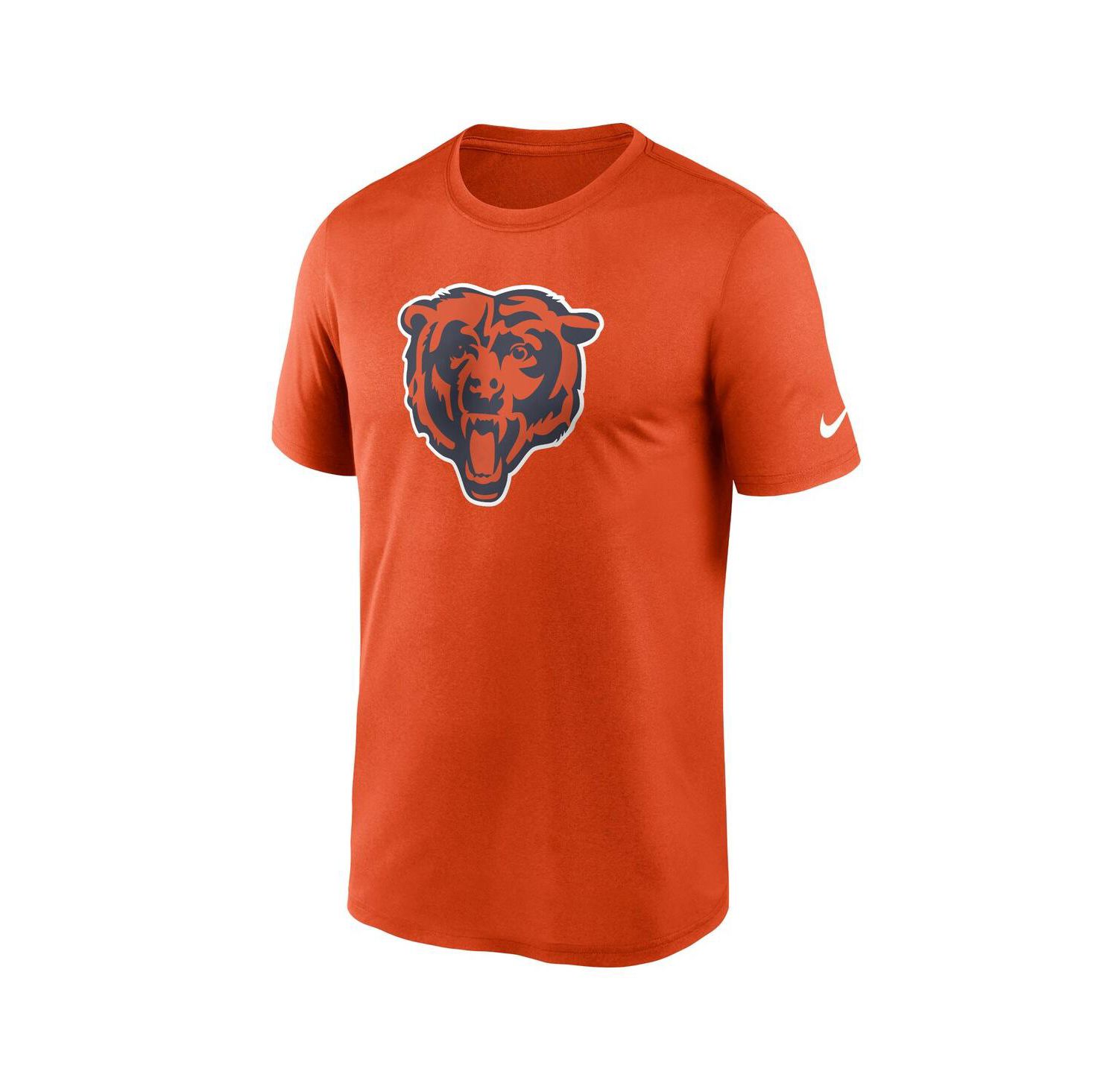 Men's Orange Chicago Bears Legend Logo Performance T-shirt