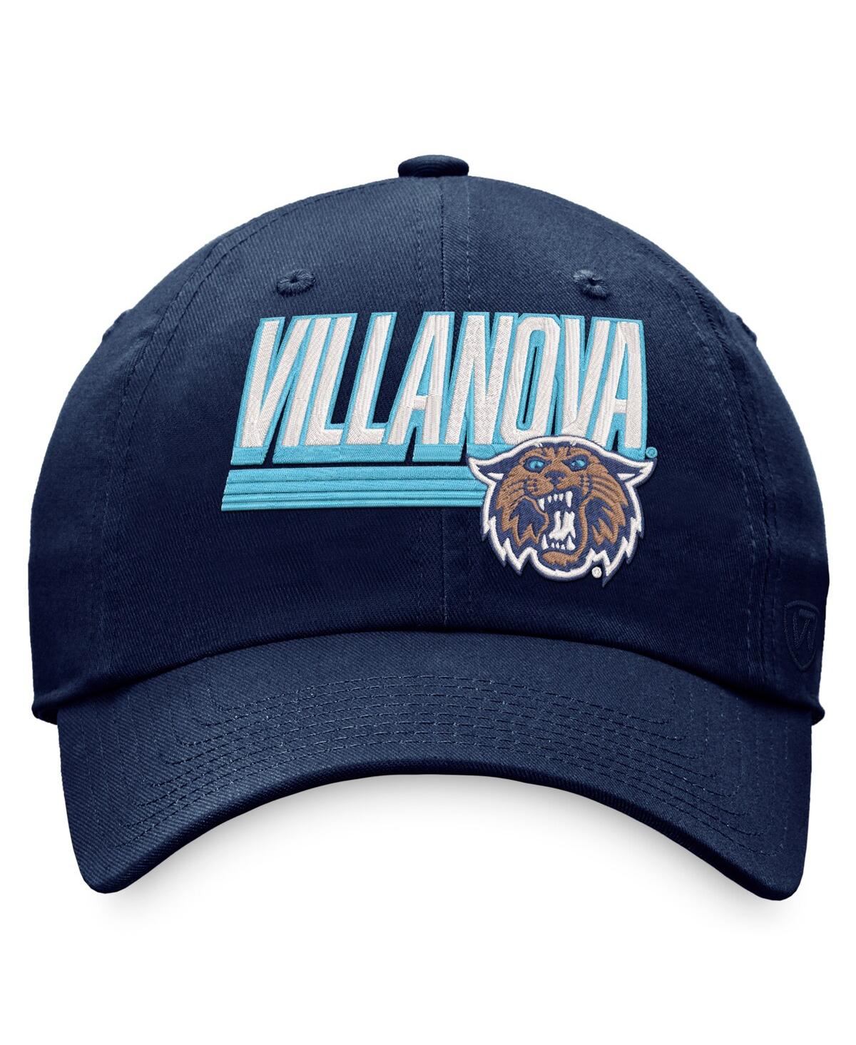 Shop Top Of The World Men's  Navy Villanova Wildcats Slice Adjustable Hat