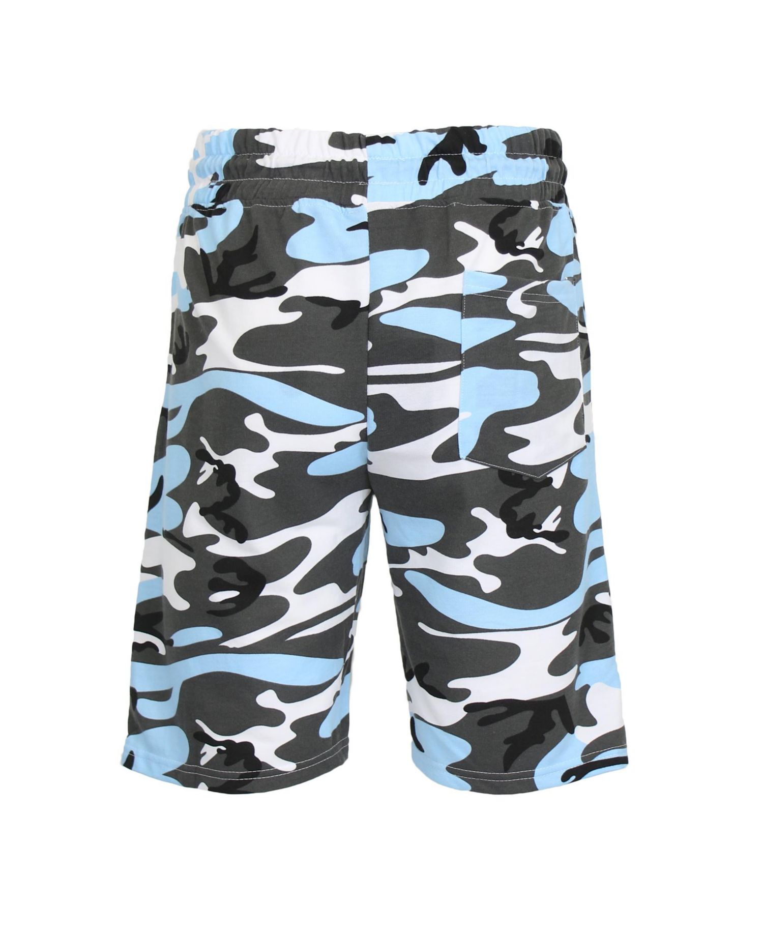 Men's Camo Printed French Terry Shorts