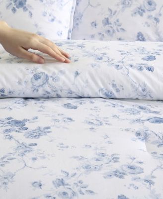 Belinda Cotton Reversible 3 Piece Comforter Set, King