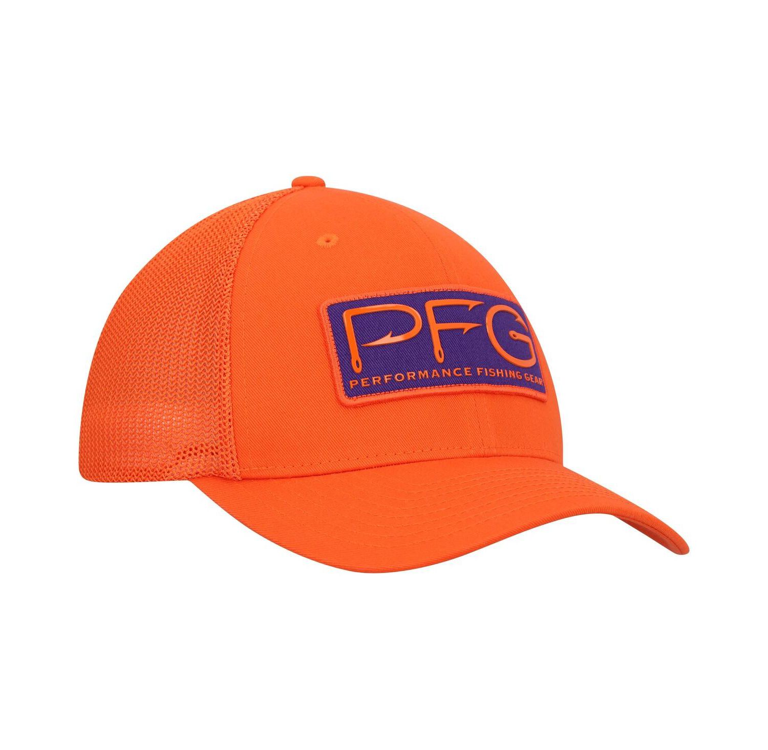 Men's Orange Clemson Tigers PFG Hooks Flex Hat