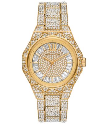 Michael Kors women\'s gold & diamond watch Amazon.com: Michael Kors Watch for Women, Darci Three-Hand  main image 2
