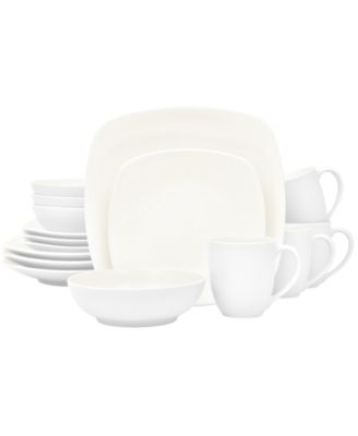 Colorwave Square 16 Pc. Dinnerware Set, Service for 4