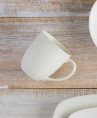 Colorwave Naked Square 16 Pc. Dinnerware Set, Service for 4