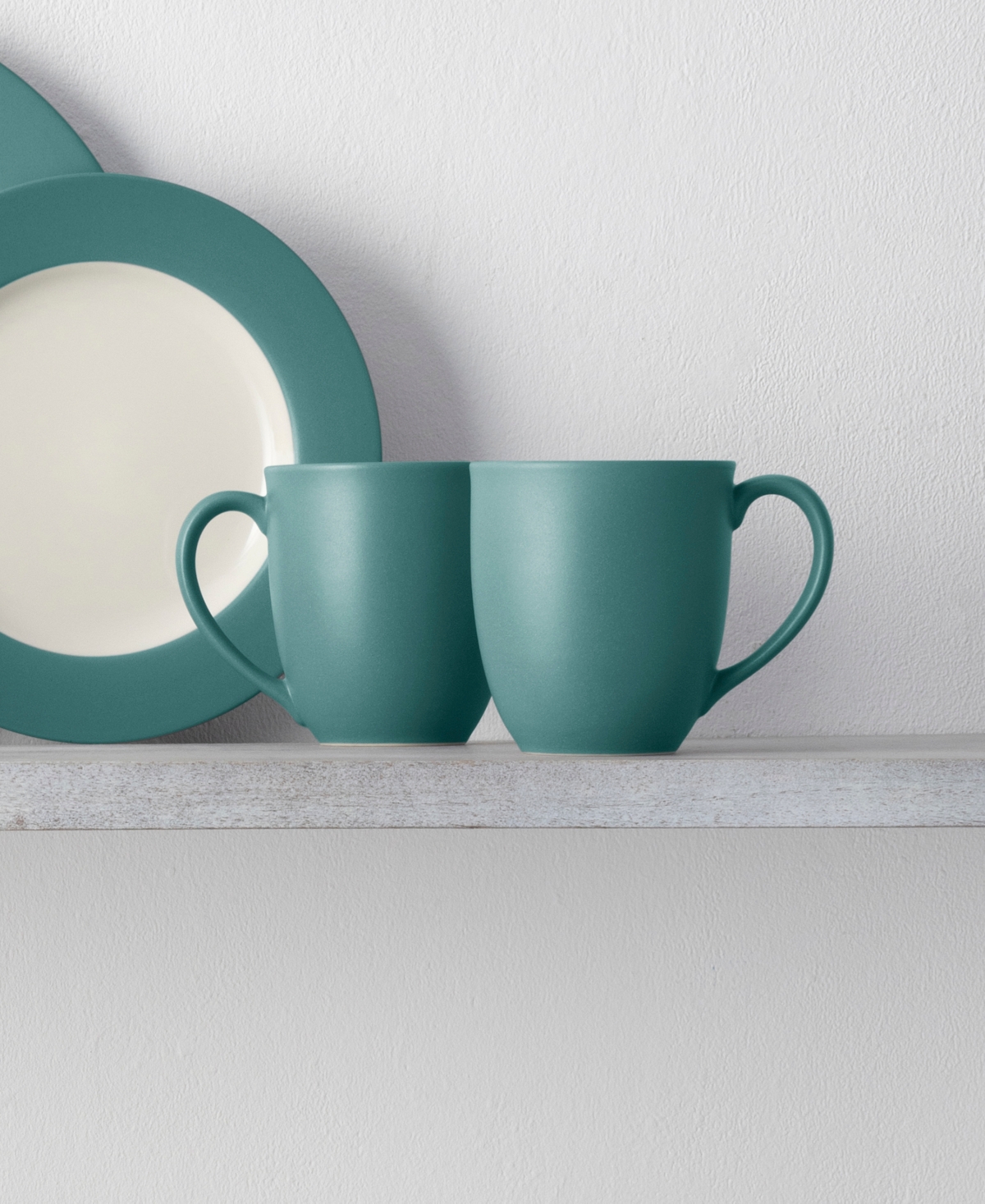 Noritake Colorwave Rim 16-pc. Dinnerware Set, Service For 4 In Blue