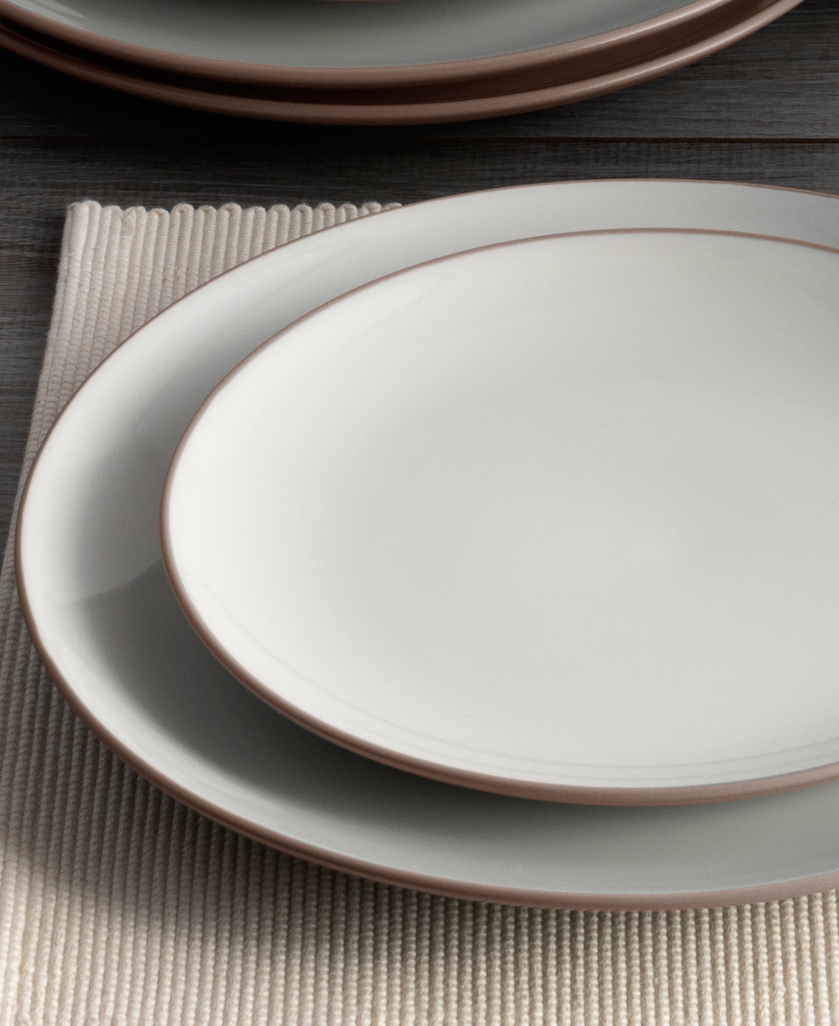Shop Noritake Colorwave Coupe 16 Pc. Dinnerware Set, Service For 4 In Clay
