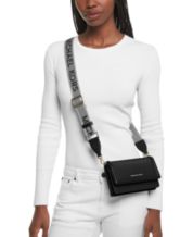 NWT Michael Kors Suri Vegan Leather Top Handle Bucket Bag Black&gold  Crossbody
