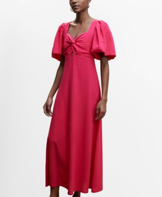 strapless open back dress Mango Long Sleeve Maxi  Love, Odette