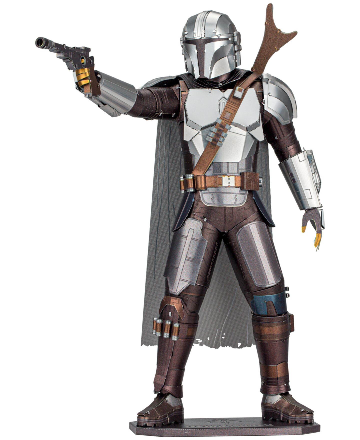 Детский конструктор University Games Star Wars The Mandalorian Iconx 3D Metal 3-Piece Building Set, Ages 14+ — фото 1