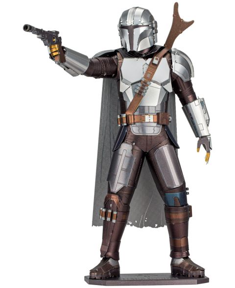 Детский конструктор University Games Star Wars The Mandalorian Iconx 3D Metal 3-Piece Building Set, Ages 14+