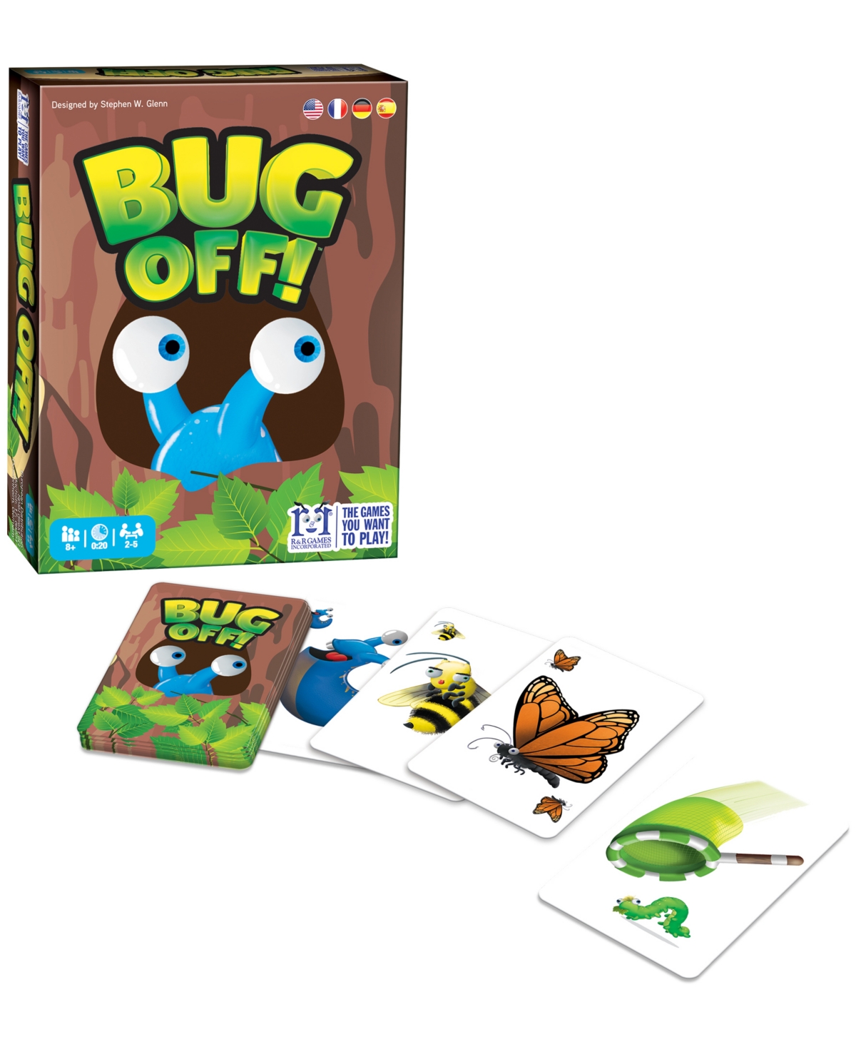 Shop University Games R&r Games Bug Off Card Game In No Color