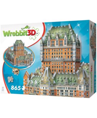 Wrebbit Castles Cathedrals Le Chateau Frontenac 3D Puzzle, 865 Pieces